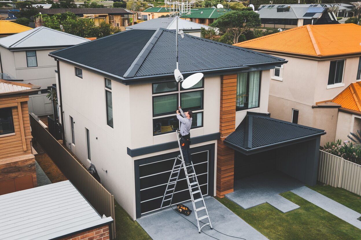 TV antenna repair service